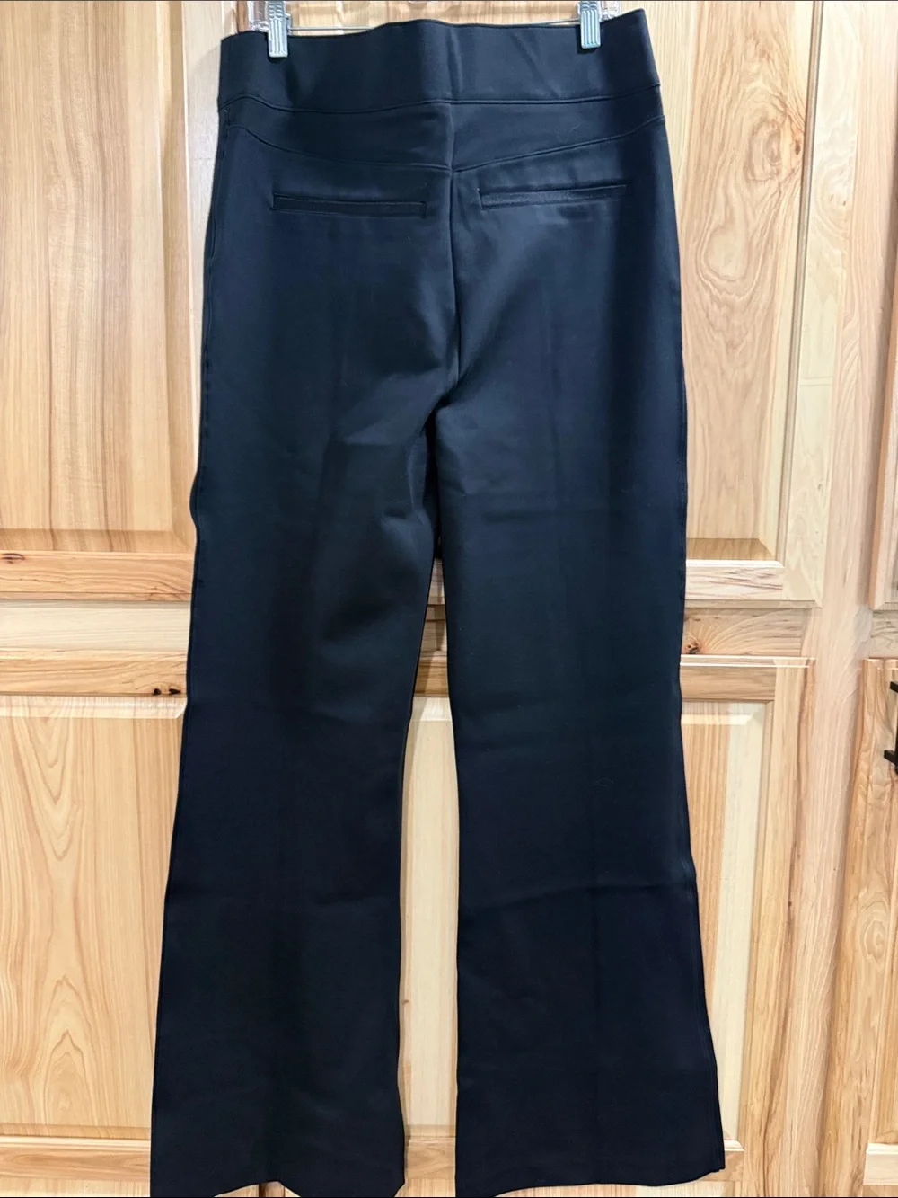 New! SPANX Women’s 1X Tall High Rise Flare Black Business Career Dress Pants